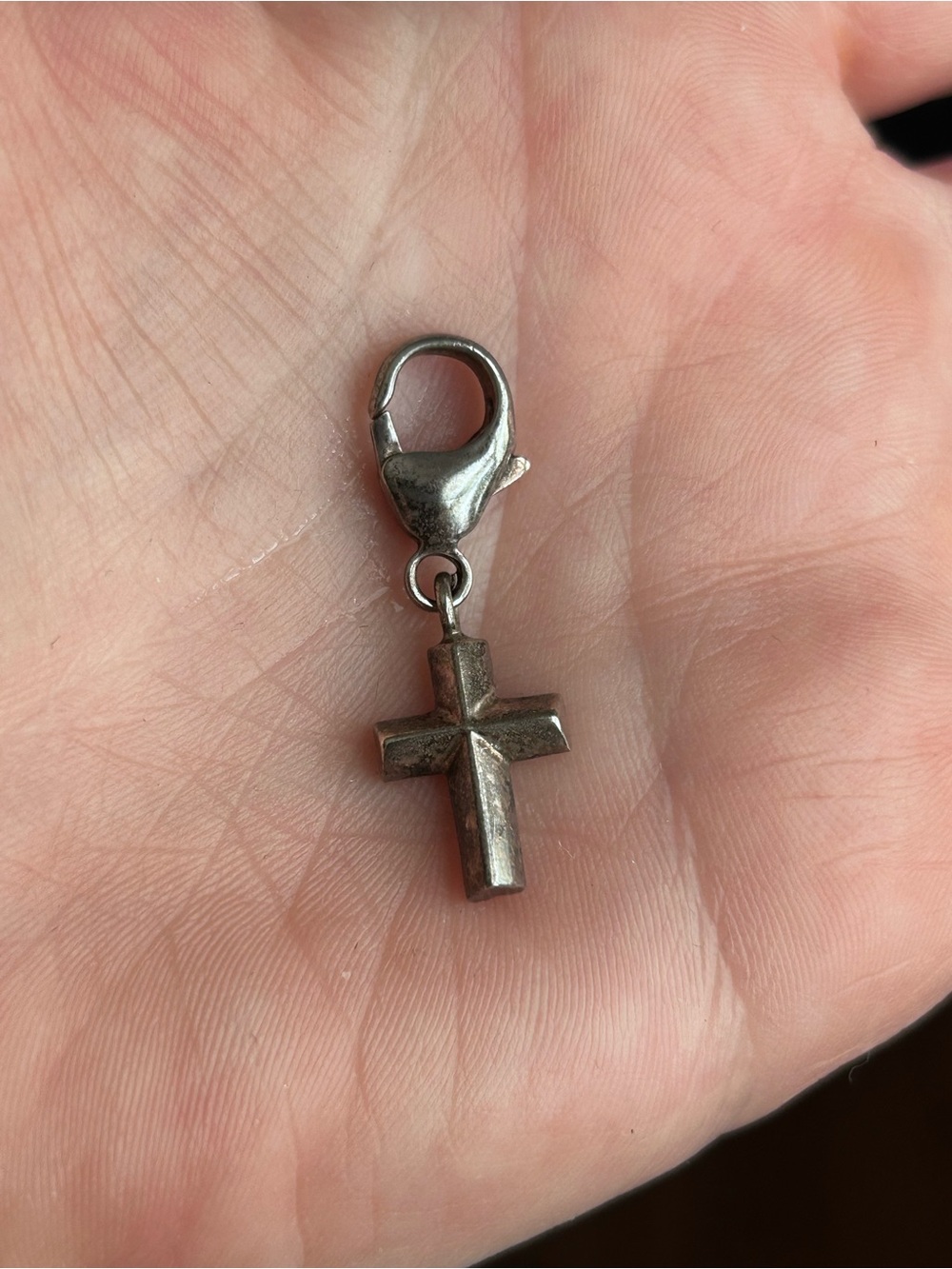 Tiffany & Co. Paloma Picasso cross charm 925 silver